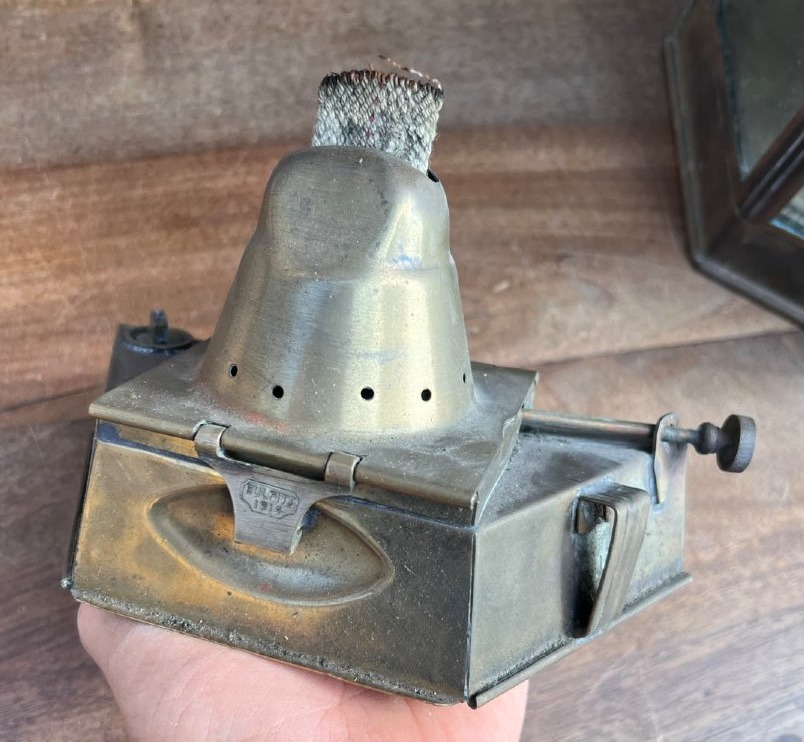 Paire de Lanternes de Marine Bateau Laiton Bulpitt & Sons Birmingham XXe -photo-3