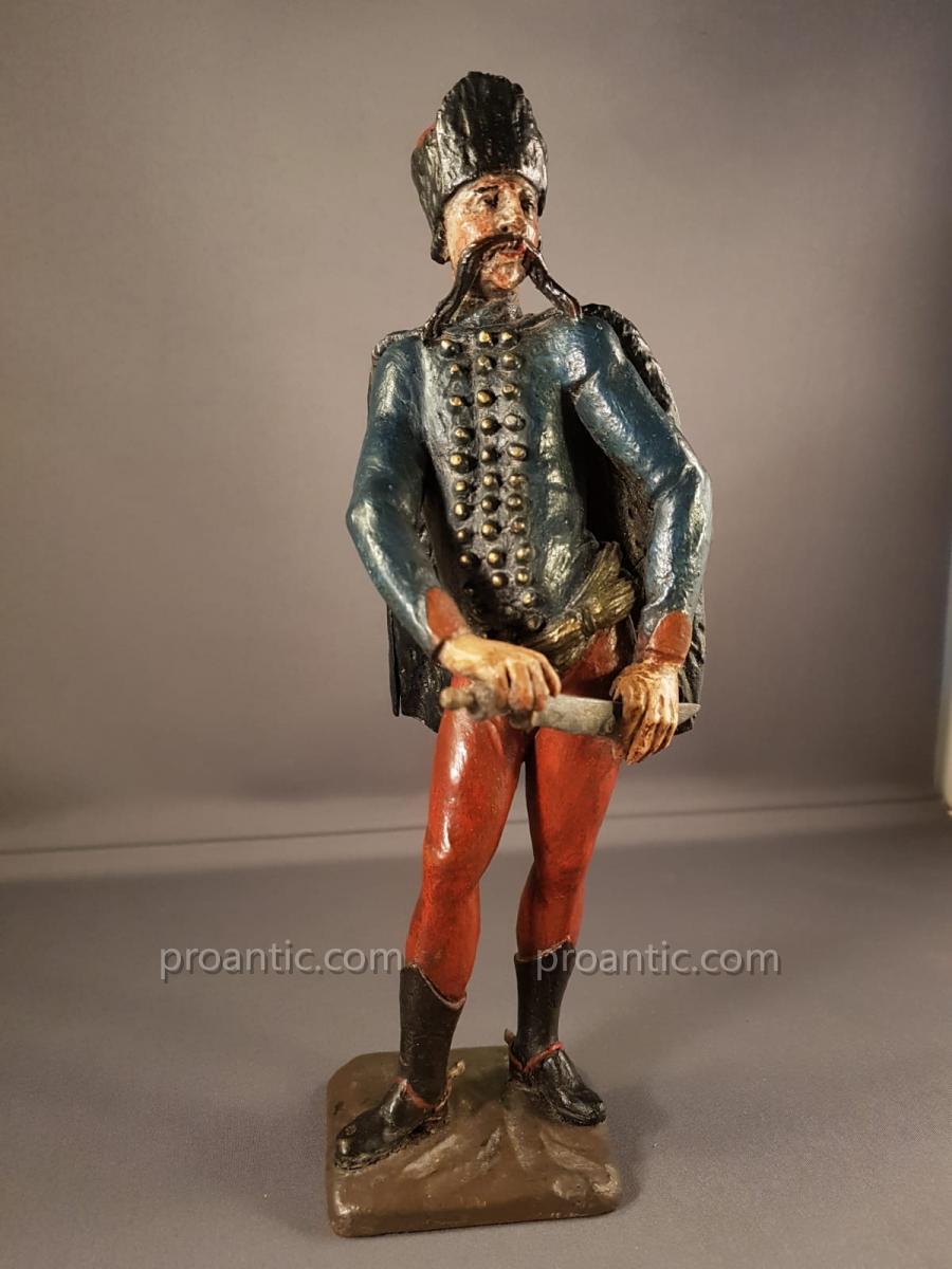 Statuette D 'un Hussard