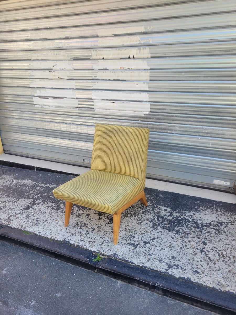 Slipper Chair By Jens Risom For Knoll, Circa 1950