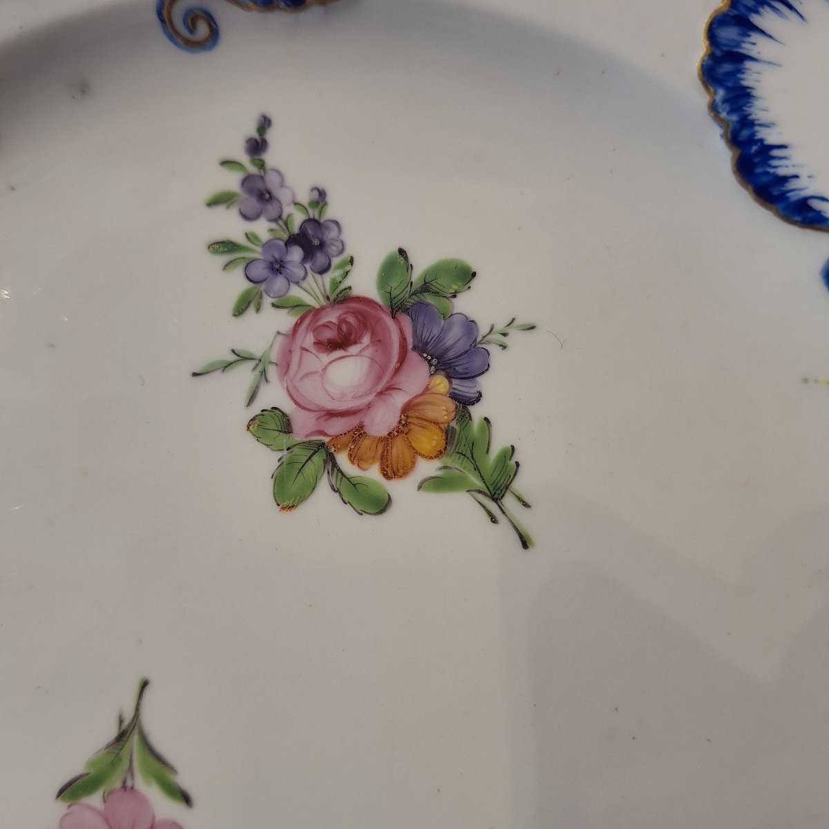 Sèvres — Cabbage Leaf Plate — Revolutionary Period, Circa 1790-photo-3