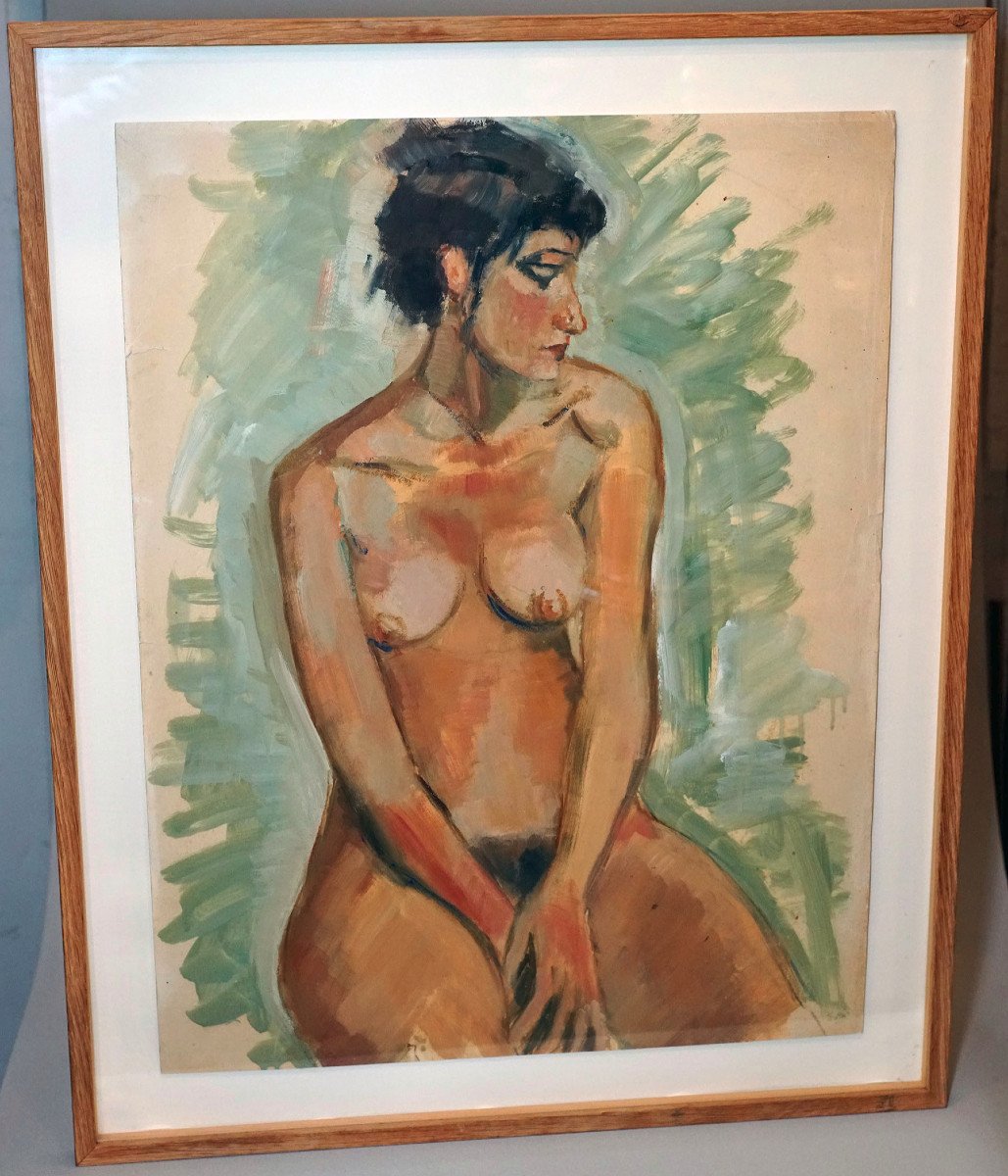 Nude On Paper, Under Glass