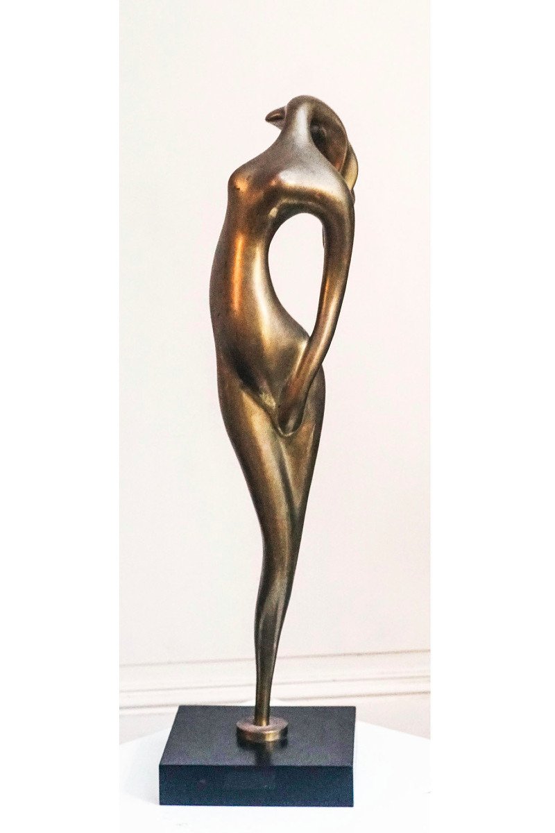 Nicolas MALINAS, bronze art déco