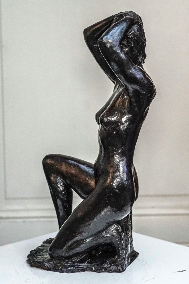 Marie Josèphe BOURRON, Sculpture en bronze-photo-4