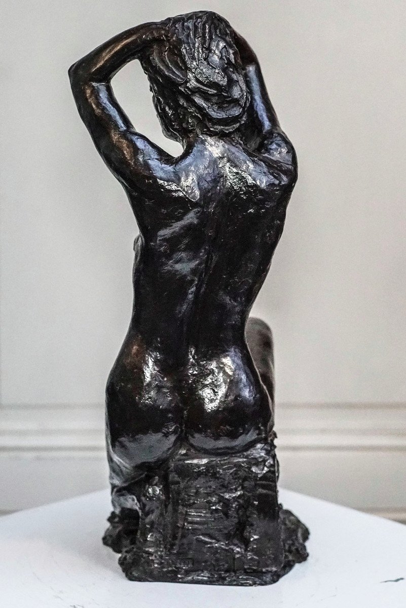 Marie Josèphe BOURRON, Sculpture en bronze-photo-5
