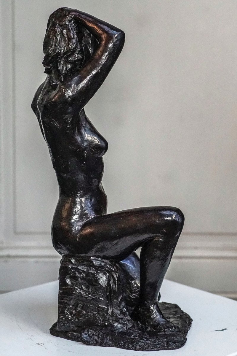 Marie Josèphe BOURRON, Sculpture en bronze-photo-6