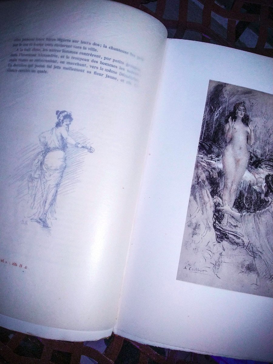 Curiosa - Pierre Louys, "aphrodite", Original Drawings By Antoine Calbet-photo-3