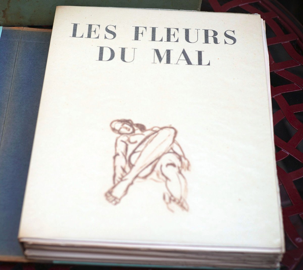 Curiosa - Ch. BAUDELAIRE, " LES FLEURS DU MAL ". Illustré par Roger CARLE. Paris, 1946