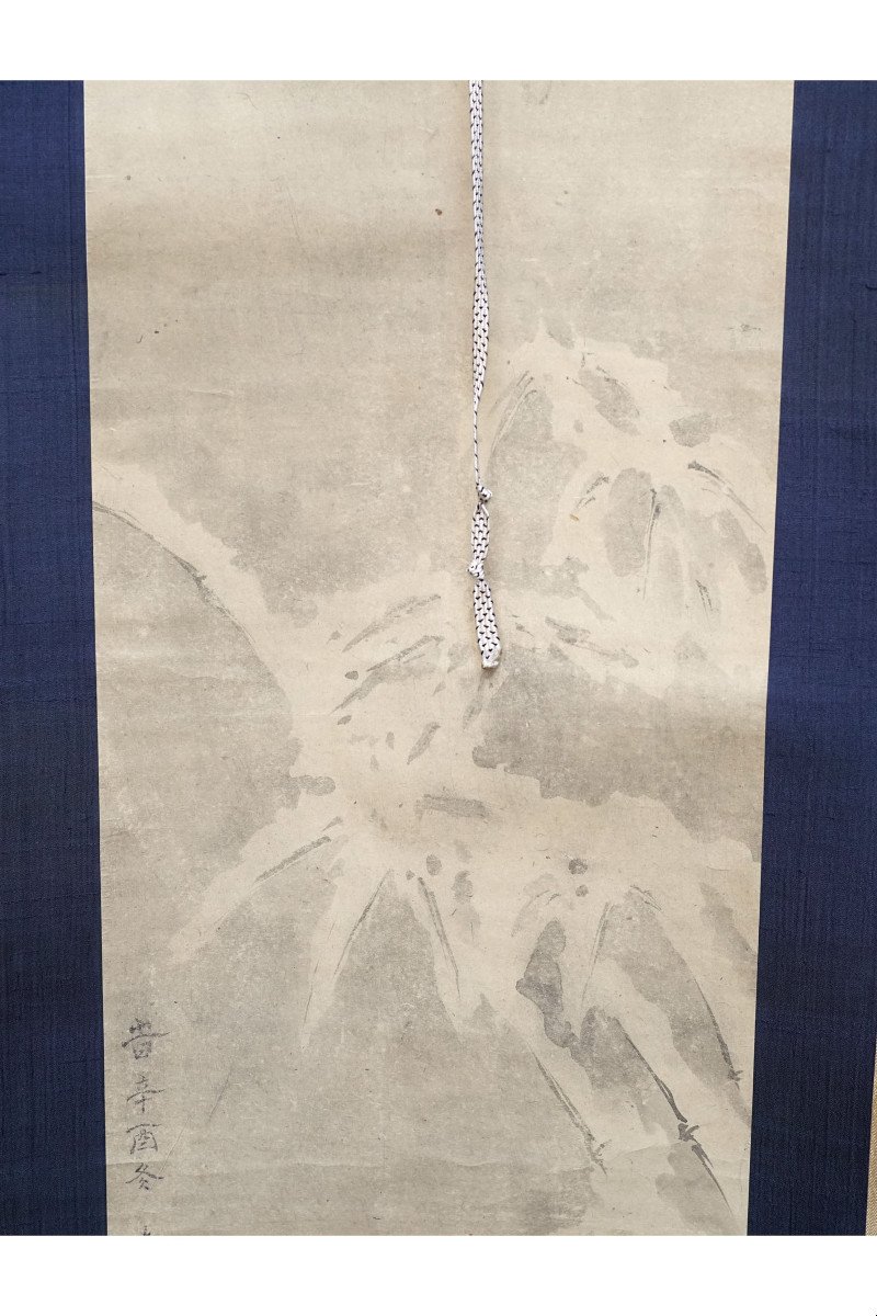 Tachihara Kyosho (立原杏所, 1786-1840) - 19th Century Japanese Scroll Painting, Winters-photo-2