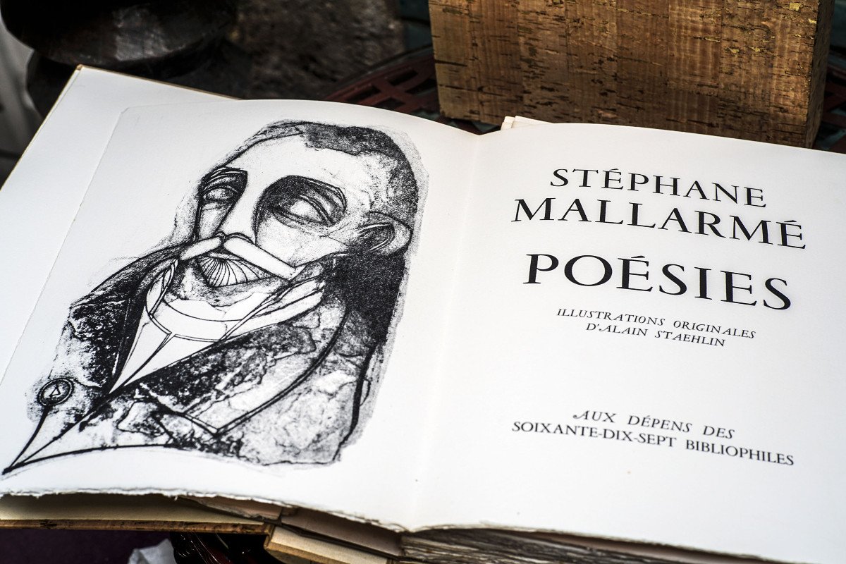 Stéphane Mallarmé, Poetry Original Illustrations By Alain Staehlin-photo-3