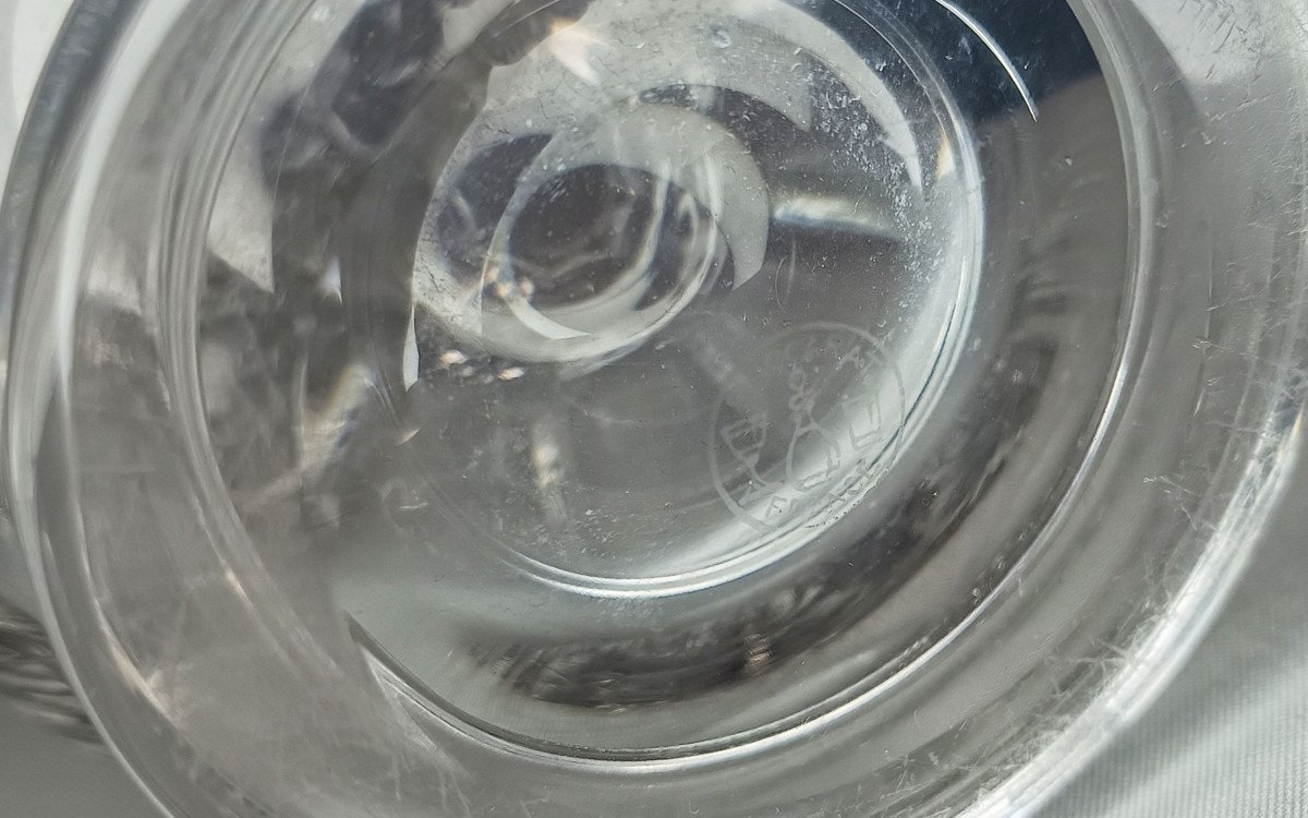Flacon CRISTAL de BACCARAT, modèle "Malmaison"-photo-3