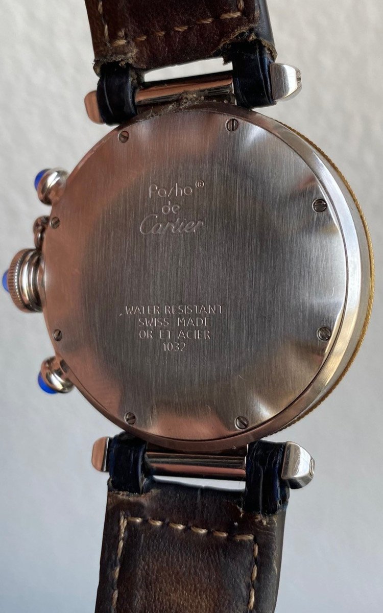 Cartier, Pascha De Cartier, Acier Or-photo-2
