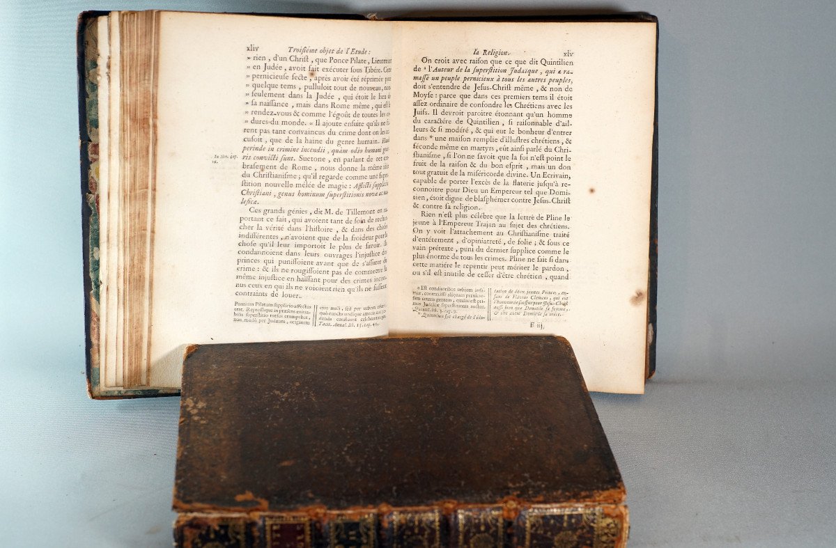 Treatise On Studies, 2 Volumes, M. Rollin, 1740-photo-4
