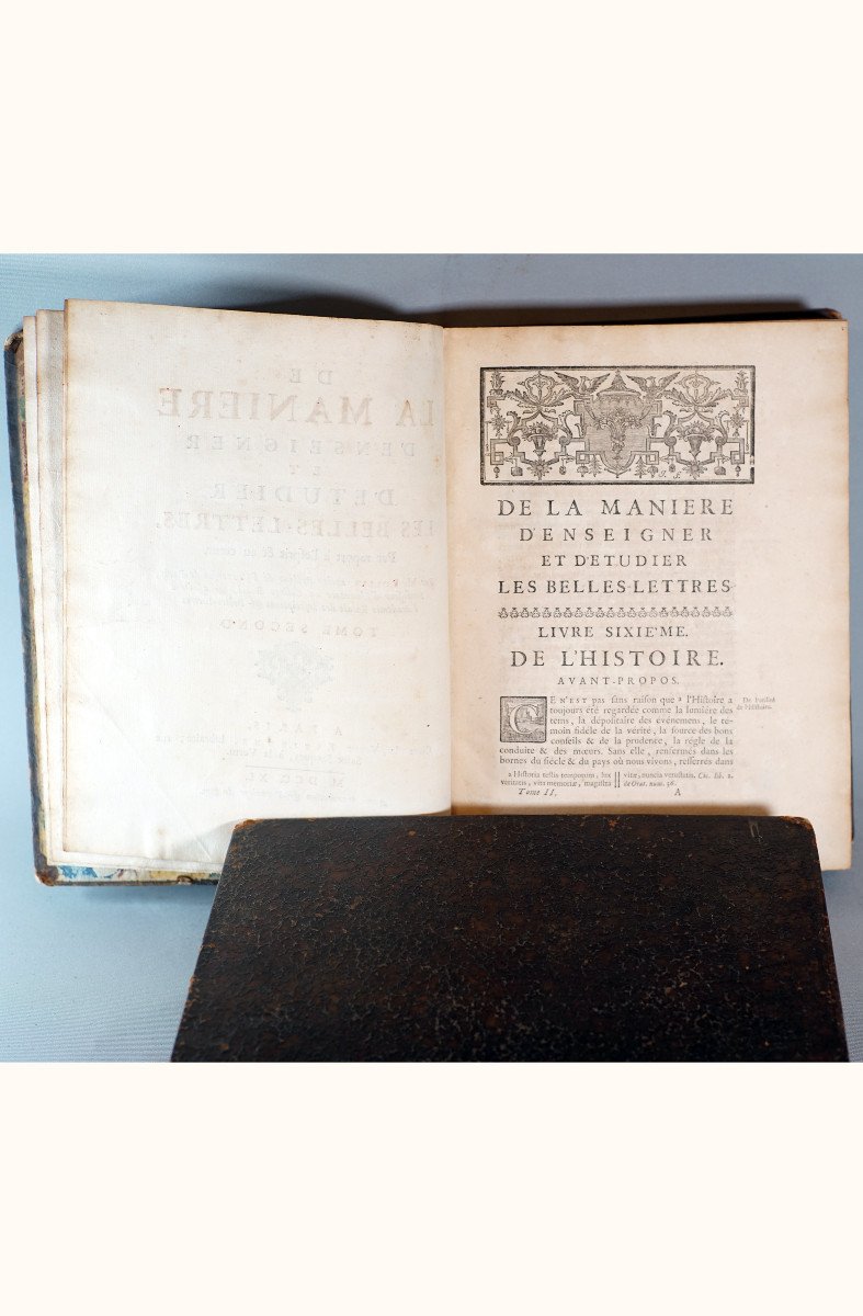 Treatise On Studies, 2 Volumes, M. Rollin, 1740-photo-6