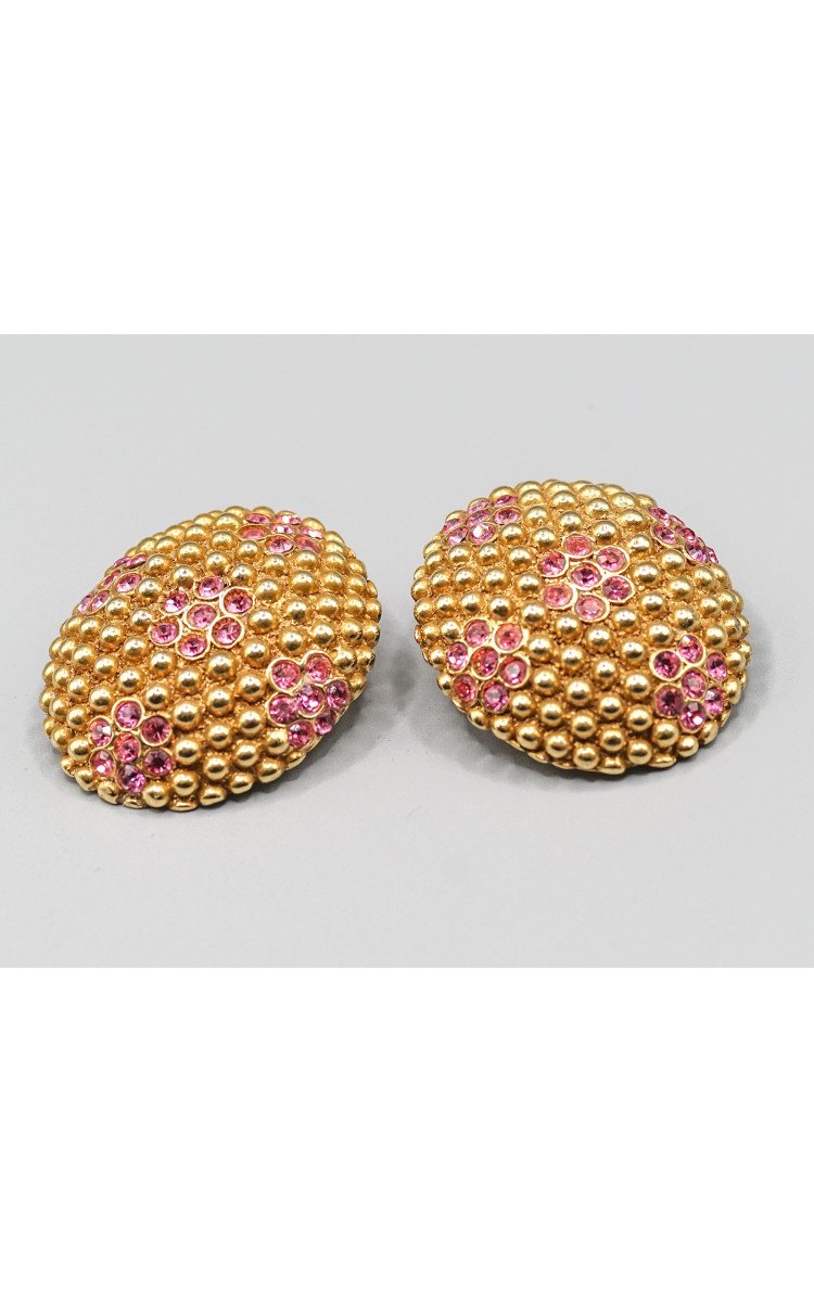 Boucles d'oreilles YVES SAINT LAURENT-photo-6