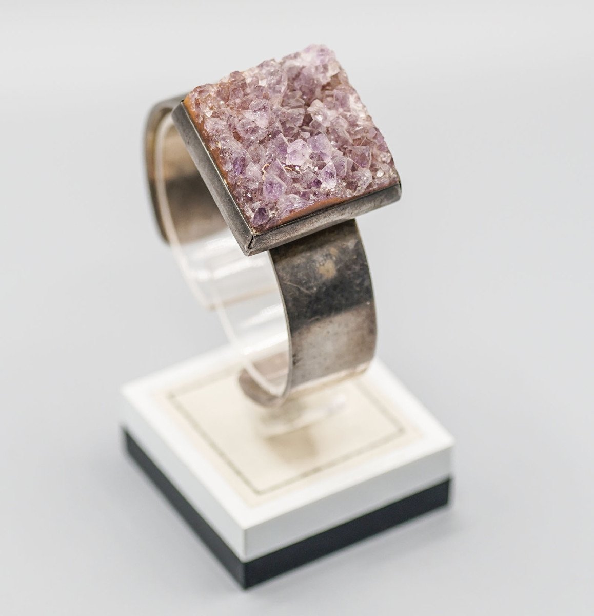 Bent KNUDSEN, Bracelet argent améthyste