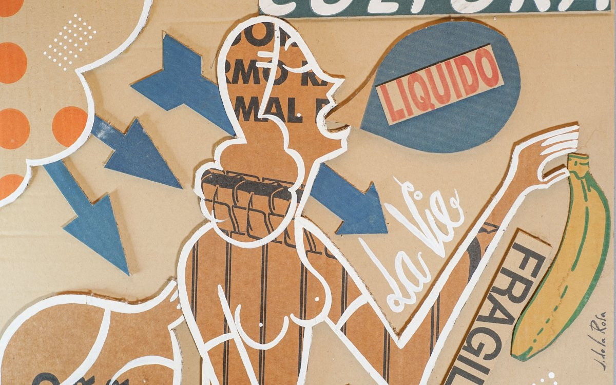 Cultura, Composition On Cardboard-photo-1