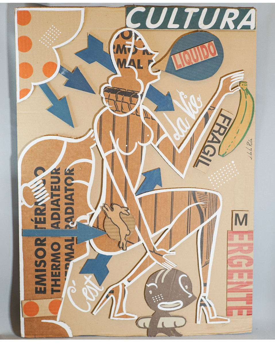 Cultura, Composition On Cardboard