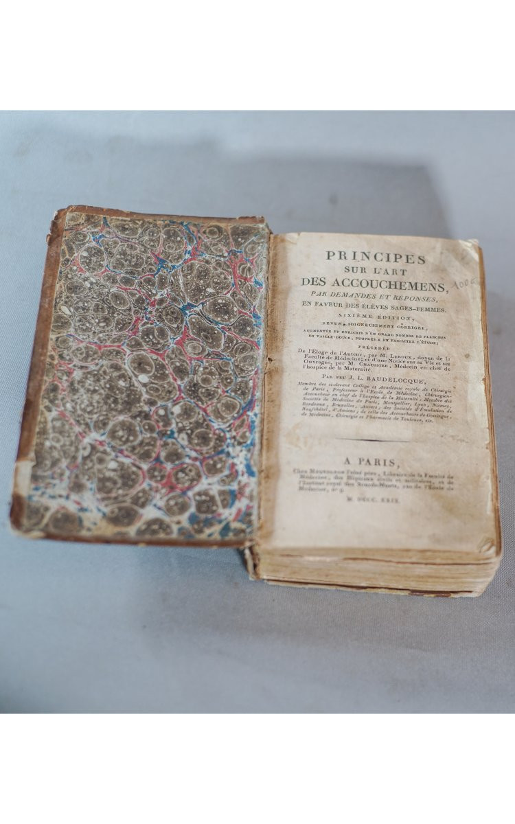 SAGE-FEMME,  J-L. BAUDELOCQUE, Principes sur l'art des accouchements-photo-3