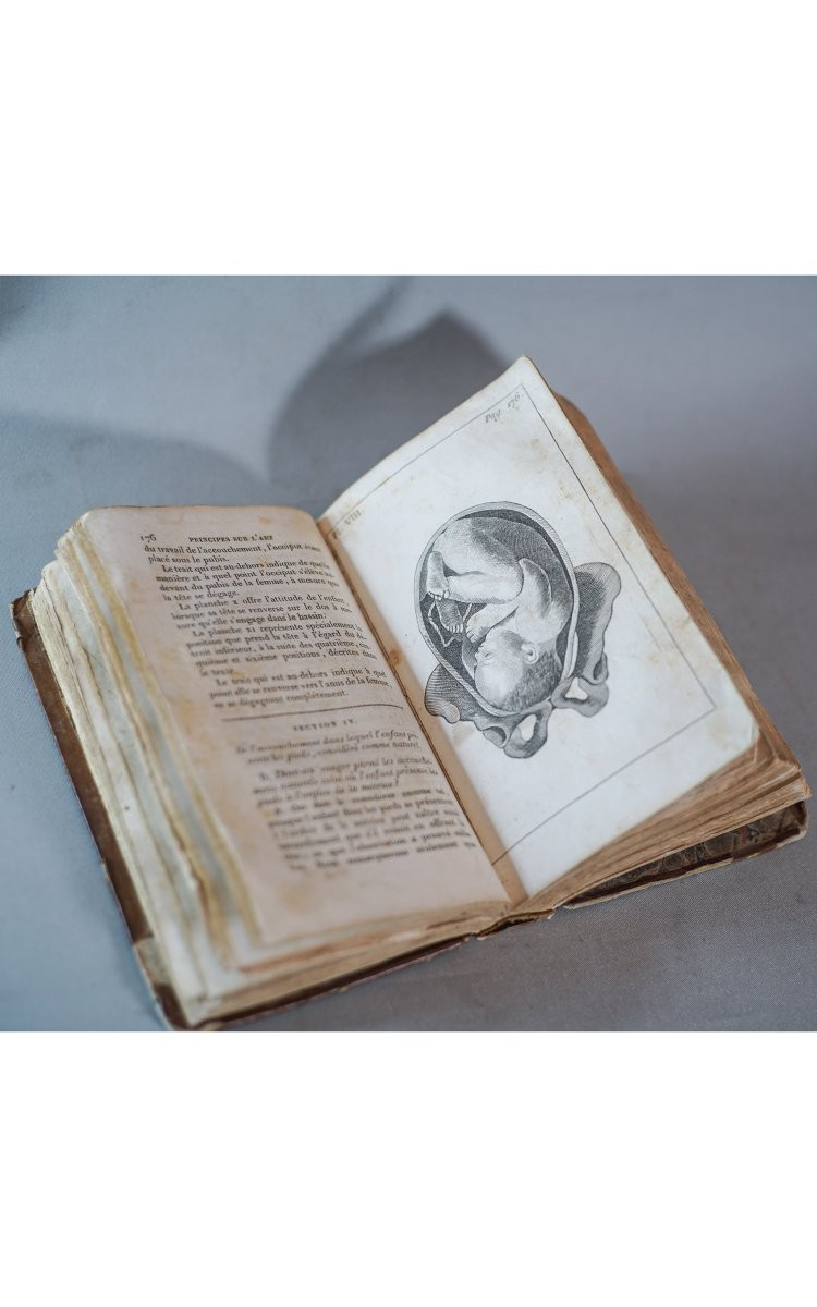 SAGE-FEMME,  J-L. BAUDELOCQUE, Principes sur l'art des accouchements-photo-6