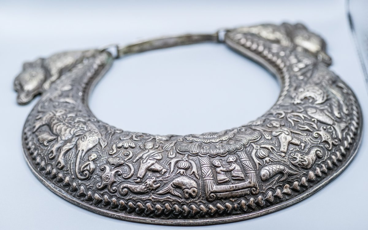 Collier ras de cou Hmong - Chine du Sud-photo-2