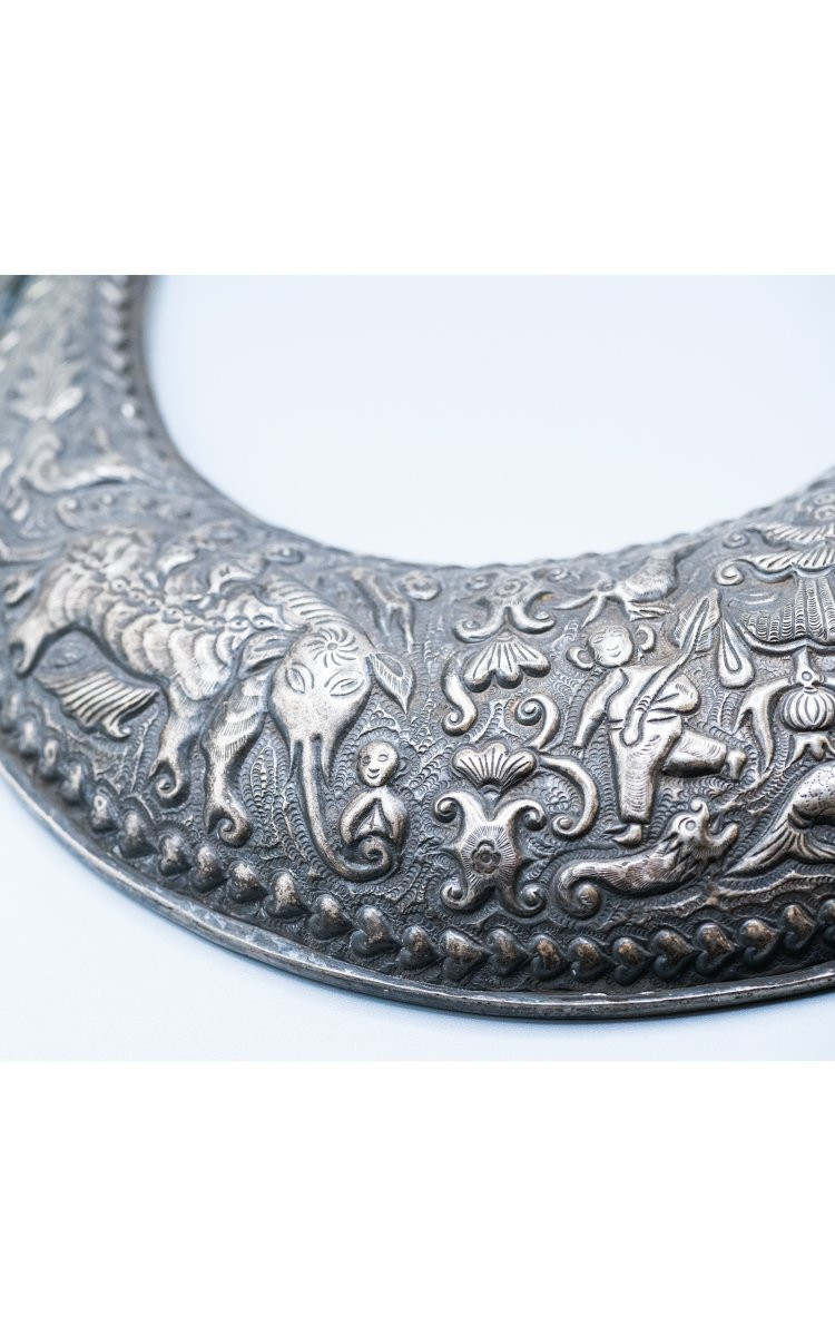 Collier ras de cou Hmong - Chine du Sud-photo-6