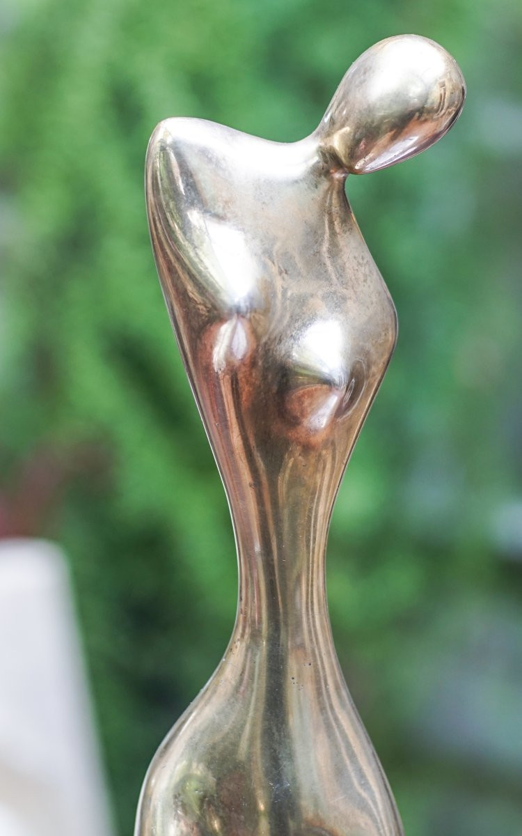 Michel ILHAT, NU, SCULPTURE BRONZE-photo-6