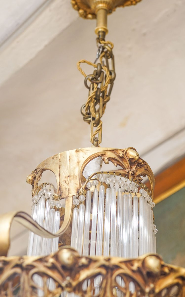 Sofar House, Art Nouveau Chandelier-photo-3
