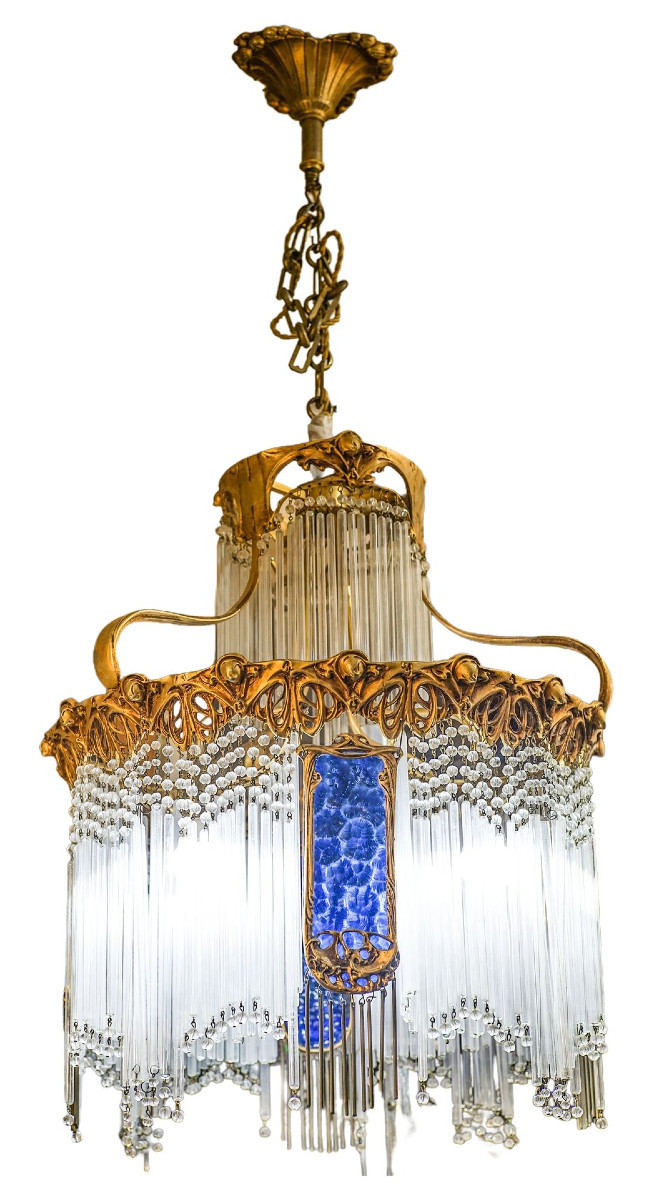 Sofar House, Art Nouveau Chandelier