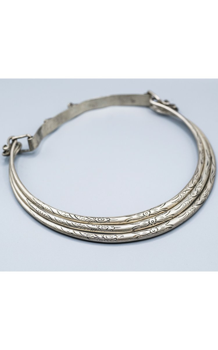 Hmong Choker Necklace - South China 2-photo-3