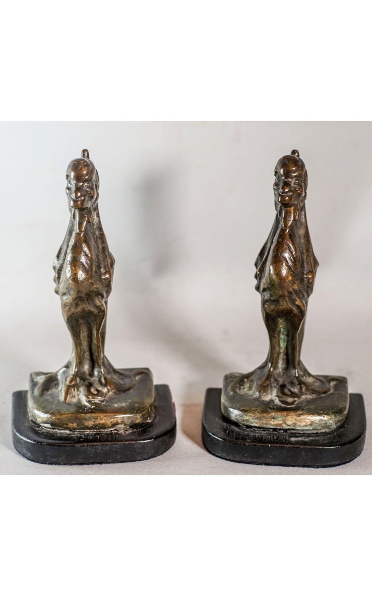 Bookends, Art Nouveau L. Rippert-photo-2
