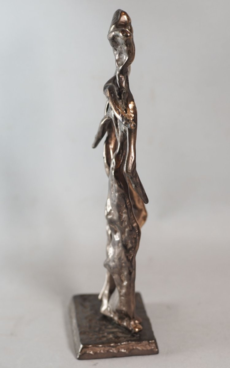 Yves LOHÉ, Couple de personnages bronze-photo-3