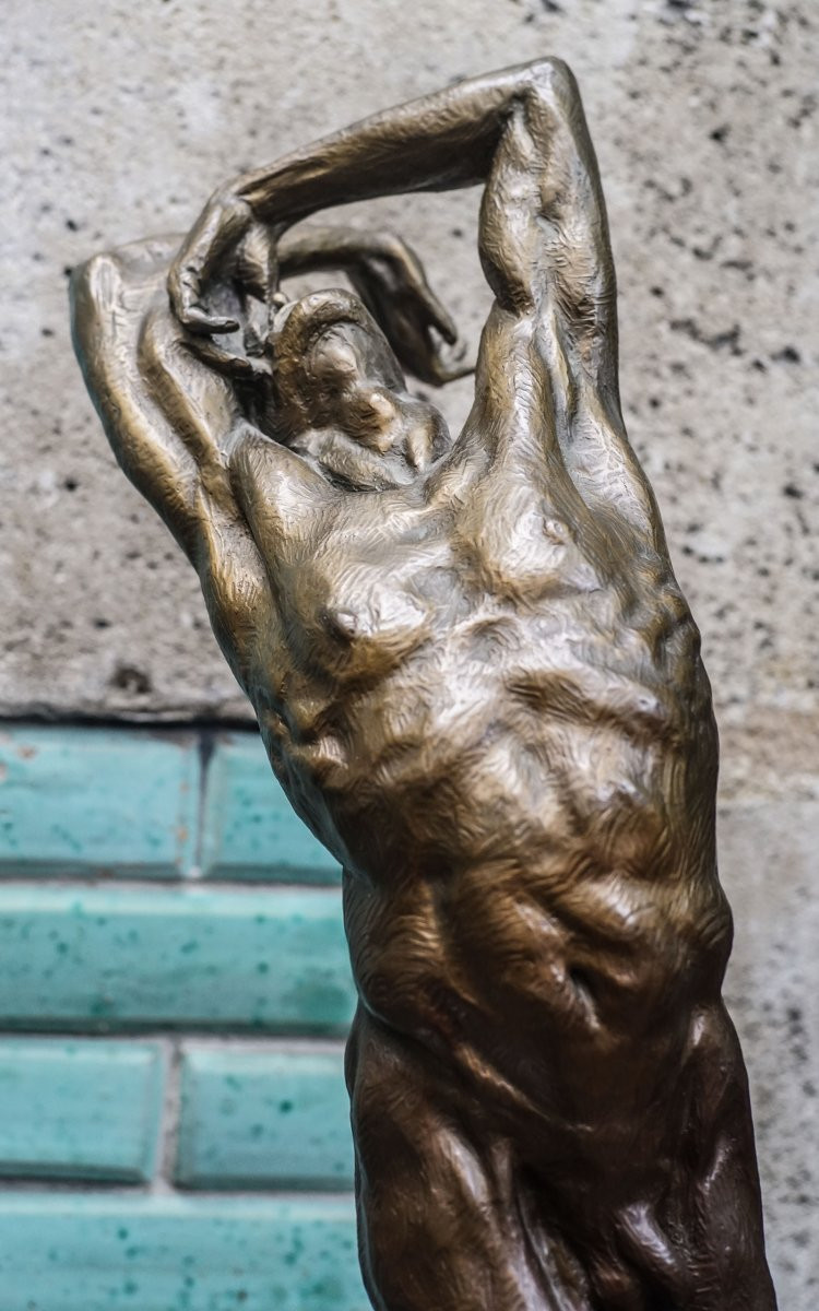 Kevin CHRISTMAN, HOMME NU BRONZE, Dark Night-photo-7