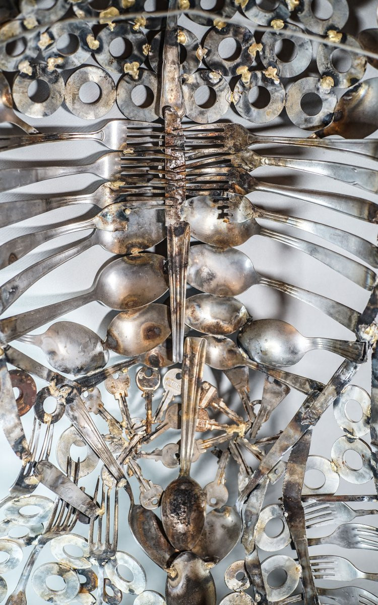 SCULPTURE HOMME Métal-photo-3