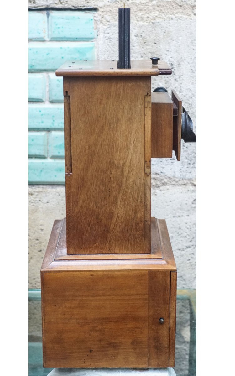 UNIS FRANCE Visionneuse, borne stéréoscopique contenant 336 stéréoscopies sur plaques.-photo-5