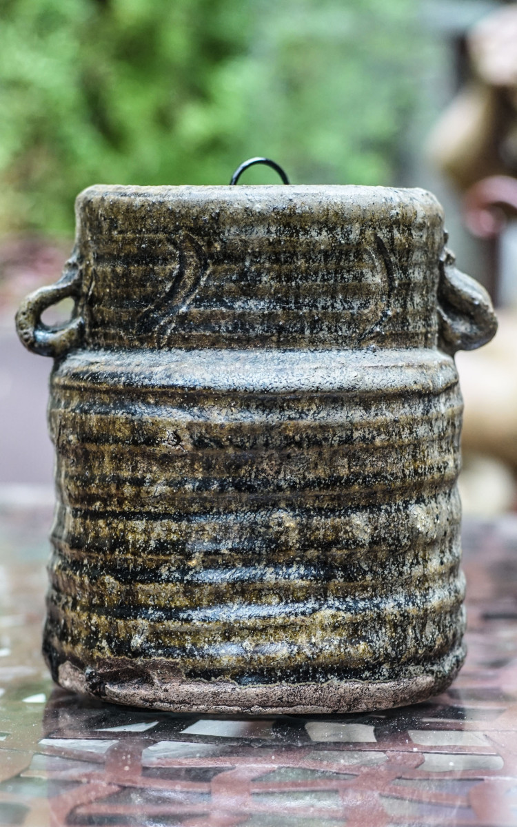Mizusashi, Fresh Water Pot, Tea Ceremony, Japan, 19th Century