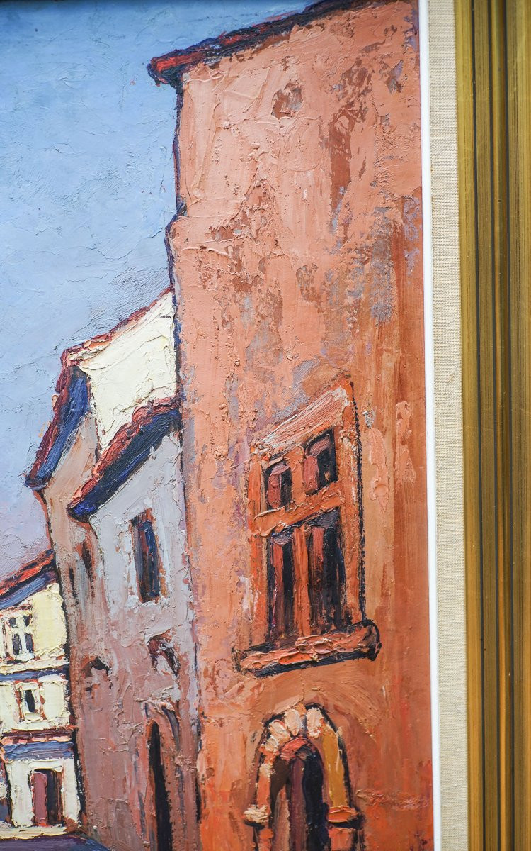 Pierre MOLINIER, Ruelle de village dans l'agenais.-photo-3