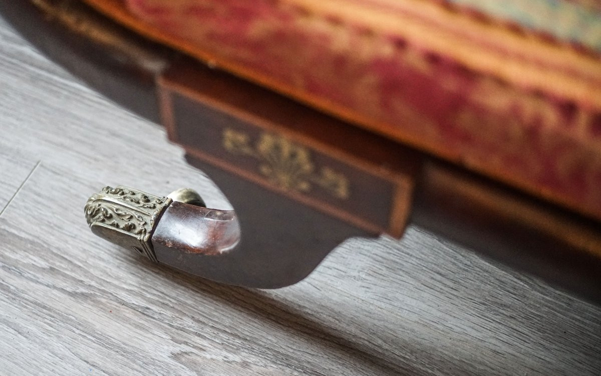 Méridienne acajou Récamier-photo-3