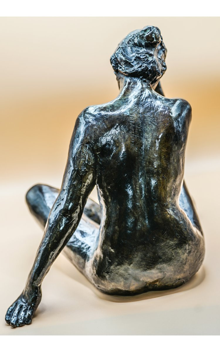 Bourron Marie-jo, Pensive Nude Woman-photo-3