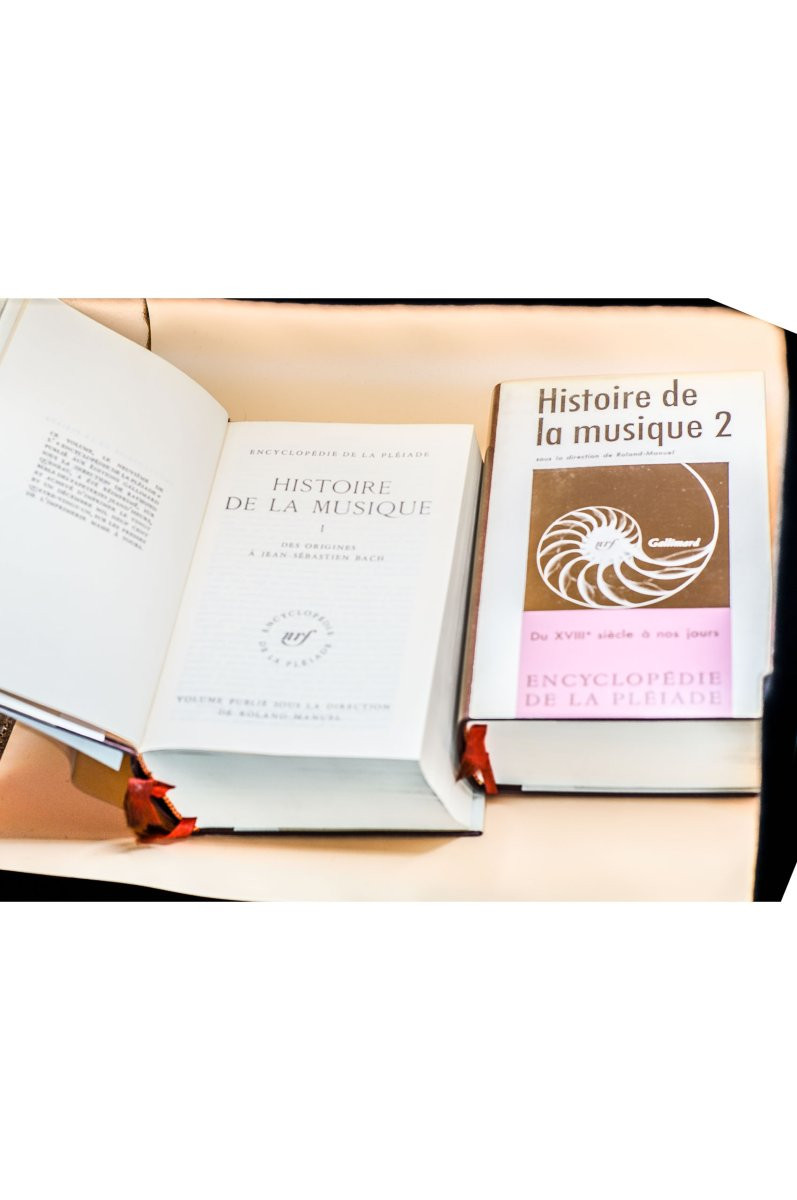 Histoire De La Musique, Encyclopédie De La Pléiade, Tome 1 & 2-photo-3