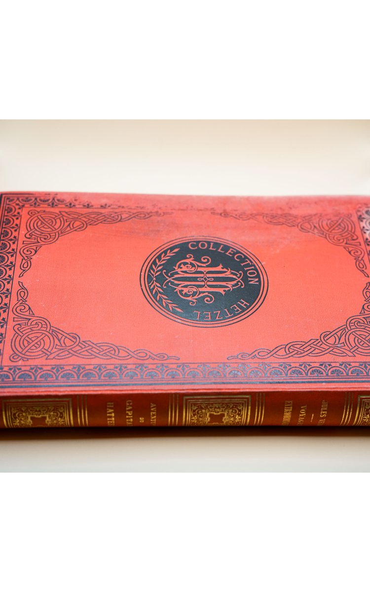 Jules Verne, "Aventures du Capitaine Hatteras au pole Nord", Editions HETZEL-photo-1