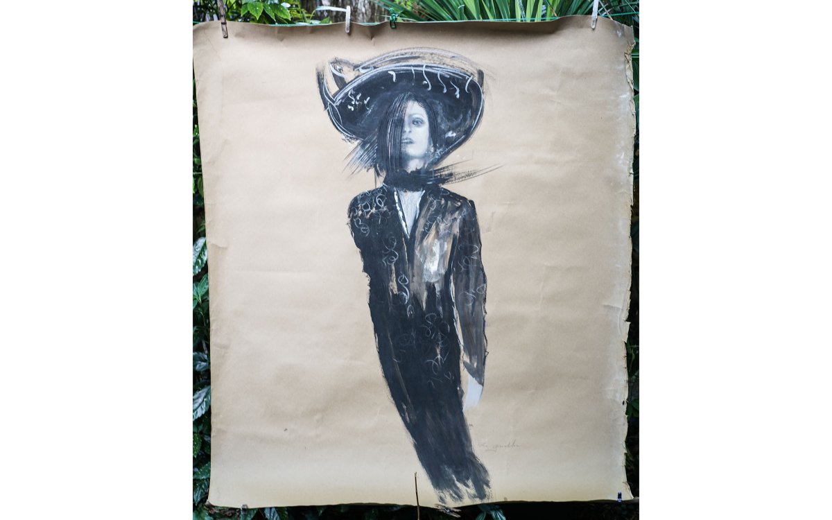 Yves Le Guellec, "woman With A Hat"-photo-4
