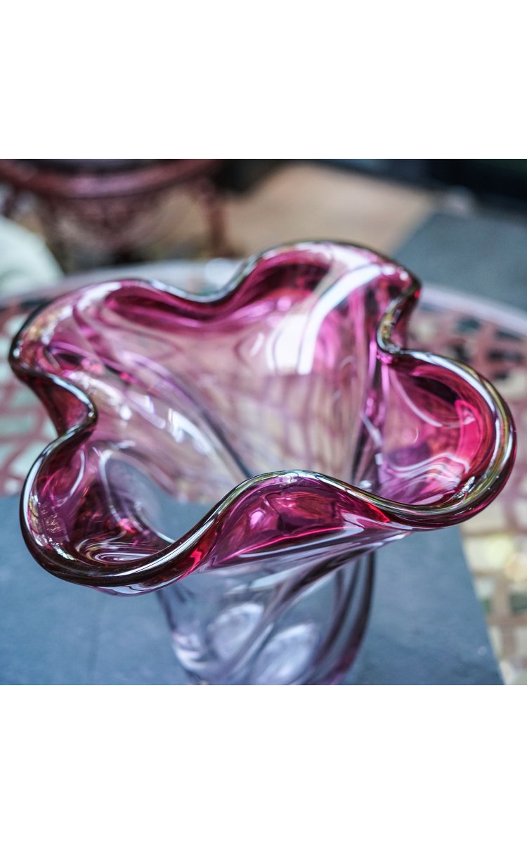 Vase Murano, cristal massif-photo-2