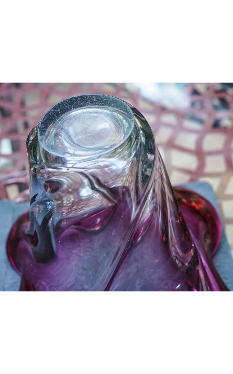 Vase Murano, cristal massif-photo-3