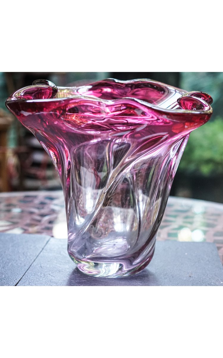 Vase Murano, cristal massif-photo-1