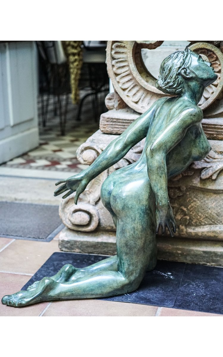 Deville-chabrolle Marie-paule, "the Beautiful Flight" Bronze