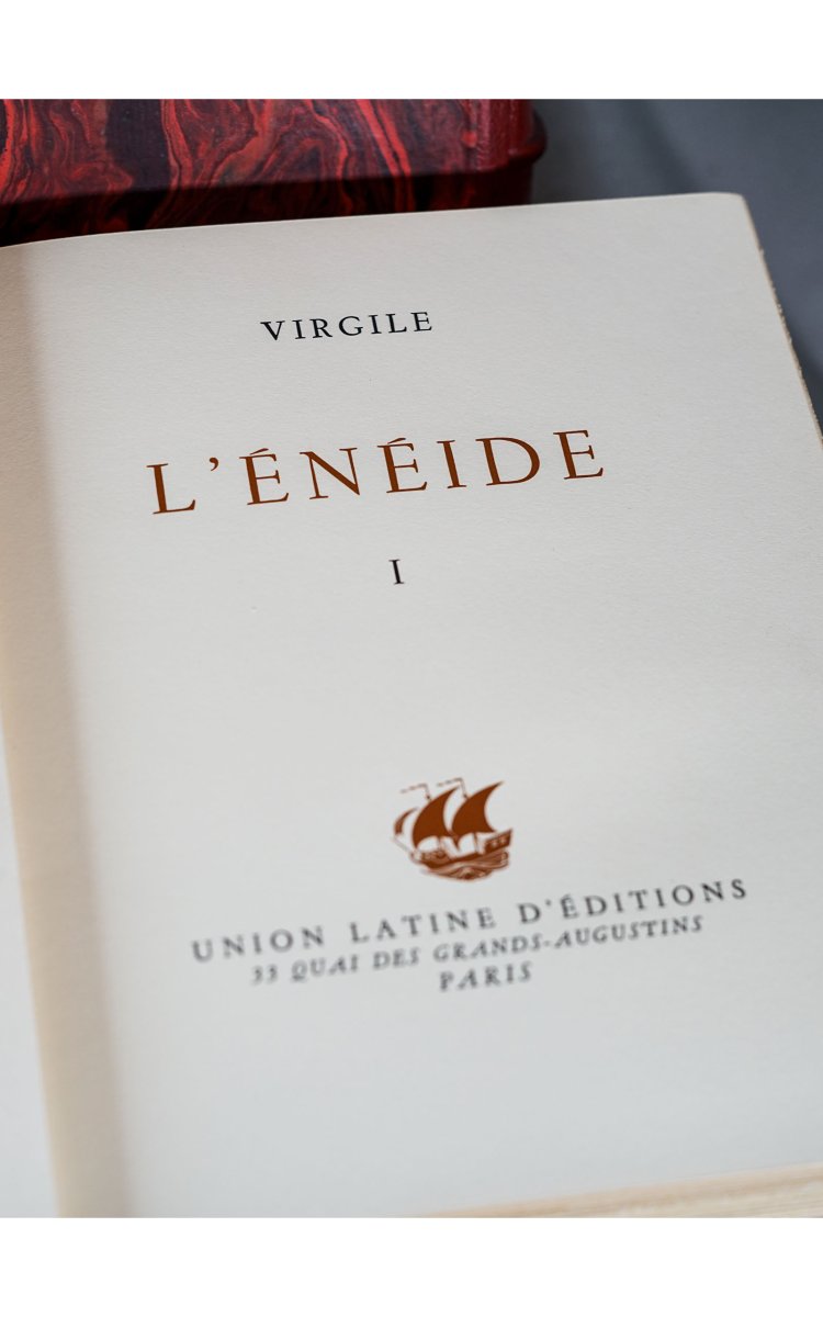 Virgil, 3 Volumes: *the Aeneid*, 2 Volumes + *the Bucolics* And *the Georgics*, 1 Volume, Illustrated By Edy Le-photo-2