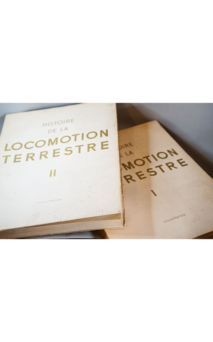 HISTOIRE DE LA LOCOMOTION TERRESTRE, L'Illustration, 2 Volumes-photo-4