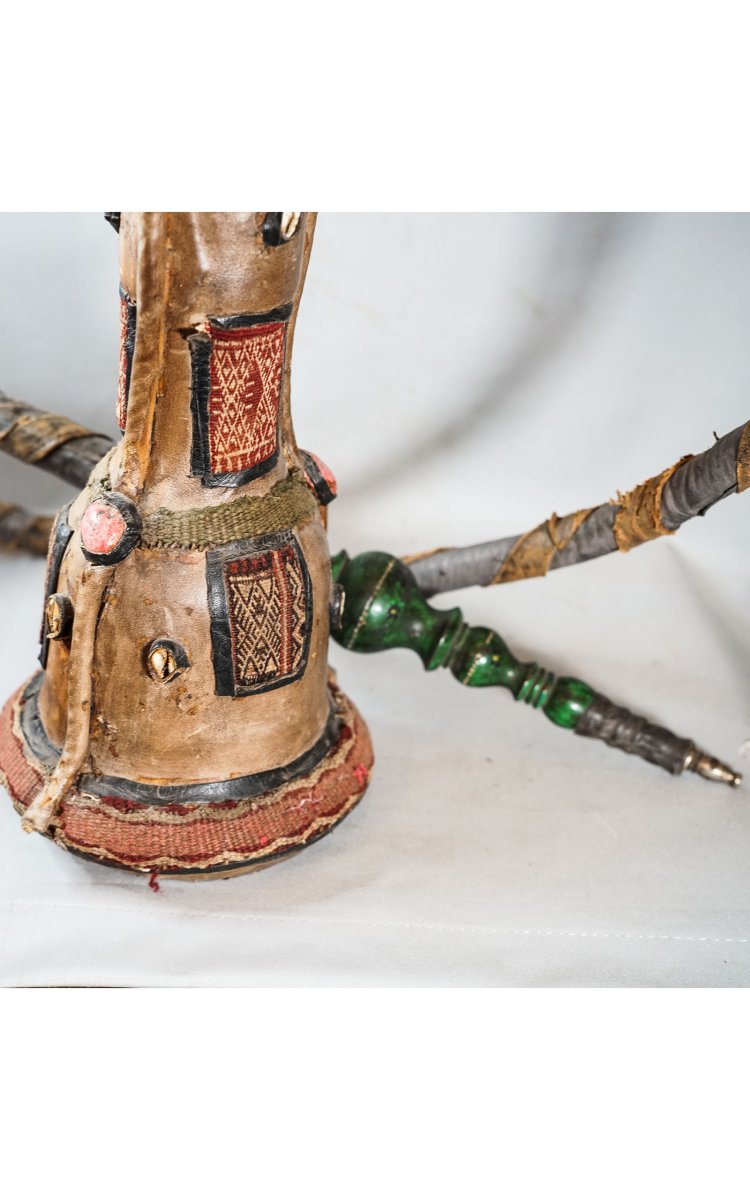 Hookah, Leather, Southern Tunisia-photo-3