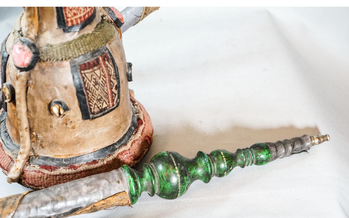 Hookah, Leather, Southern Tunisia-photo-1