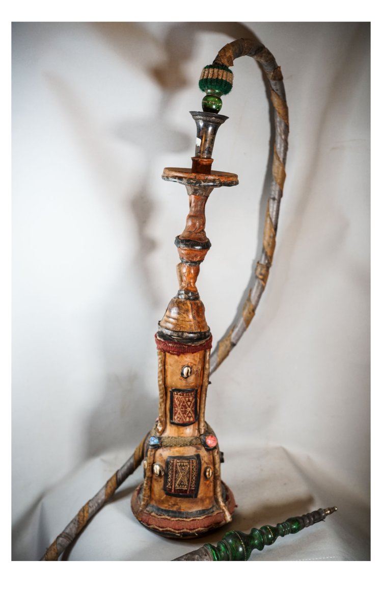 Hookah, Leather, Southern Tunisia